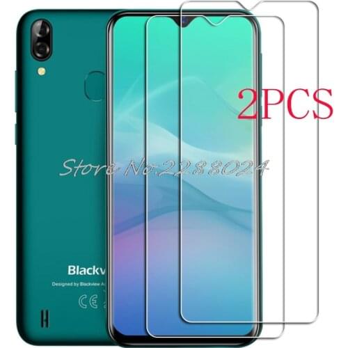2PCS FOR Blackview A60 Plus Tempered Glass Protective On A60Plus Pro Screen Protector Film Cover