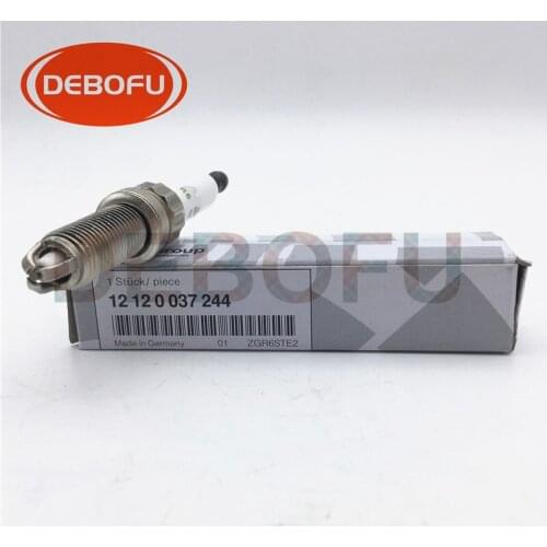 6pcs/lot ZGR6STE2 12120037244 Iridium Spark Plug For BMW E60 E90 E92 E93 135i 335i 535i