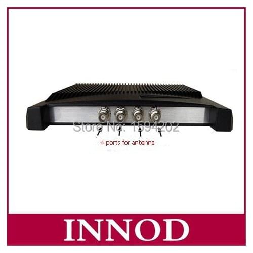 Athletic timing system Fixed UHF gen2 r2000 chip impinj long range rfid reader with 4 port anti-collision multi-tag iso6C