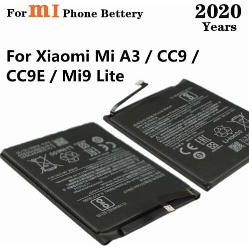 For Xiaomi Mi A3 / CC9 / CC9E / Mi9 Lite Phone Battery BM4F 4030mAh High Capacity Batteries 2020 Years