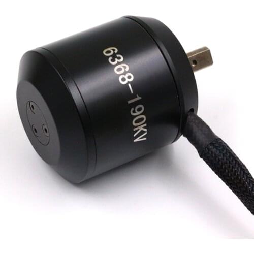 NEW 6368 BLDC outrunner brushless motor 190KV 280KV sensored sensorless 22-48V for electric balancing scooter e-skateboard