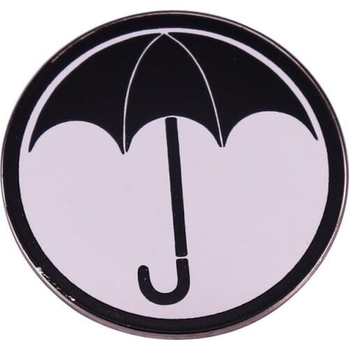 The Umbrella Academy Brooch Emblem TV Shows Enamel Pin School Uniform Crest Logo Badge Jewelry