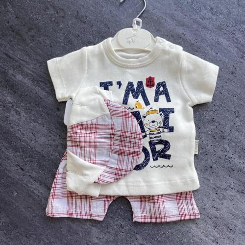 Baby Girl and Boy Clothes Fashion Summer Newborn Infant Jumpsuit Short Sleeve Babys Clothing Set Cartoon Cotton New Baby Gift