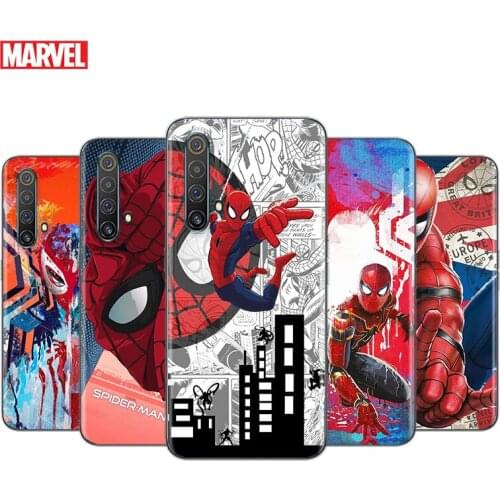 Marvel Avengers Spider-Man For OPPO A73 2020 Find X2 Lite K5 K3K1 R17 RX17 R15 R9S F17 F15 F11 F9 F7 Transparent Phone Case