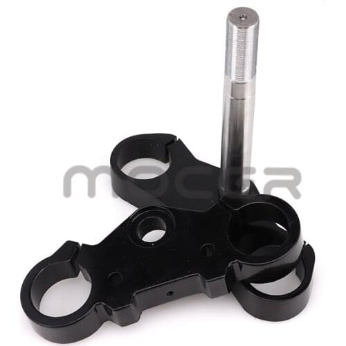 Aluminum Motorcycle 22mm 7/8" Handlebar Riser Mount Bars 45MM inverted shock absorber direction device upper and lower plate