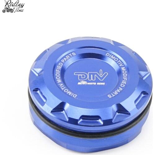 Motorcycle Rear Brake Fluid Reservoir Cap Cover For Suzuki GSXR600 GSXR750 GSXR1000 GSR600 GSR750 37MM