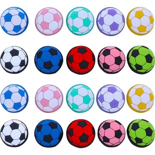 PS5 Joystick Grips FPS Freek Thumb Grips Joystick Caps for PS5 Controller Joystick Cover Football Designed Caps for PS5/ PS4