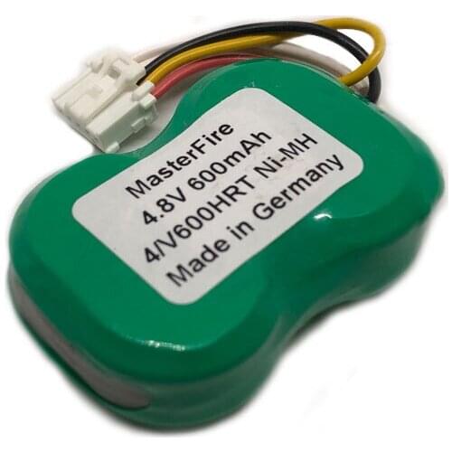 MasterFire Original Varta 4.8V 600mah 4/V600HRT Ni-MH Battery Rechargeable NiMH Batteries with plugs Made in Germany