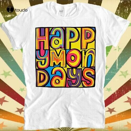 New Happy Mondays Indie Dance Madchester Rave Bez Ryder Unisex T Shirt Cotten Tee Shirt