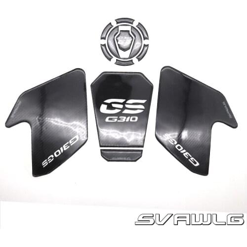 New Motorcycle Accessories Real Tank Pad Gas Fuel Sticker Moto Decal Emblem Protector FOR BMW G310R G310GS G310 R G310 GS