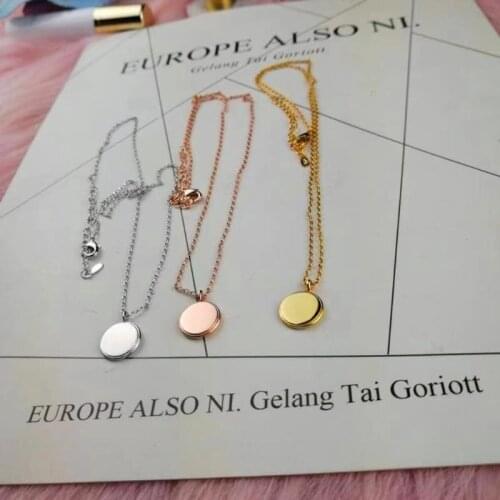 Projection Pendant Necklace for Women Girls Jewelry Love Memory Wedding Necklace Birthday Valentines Day Gifts U2JF