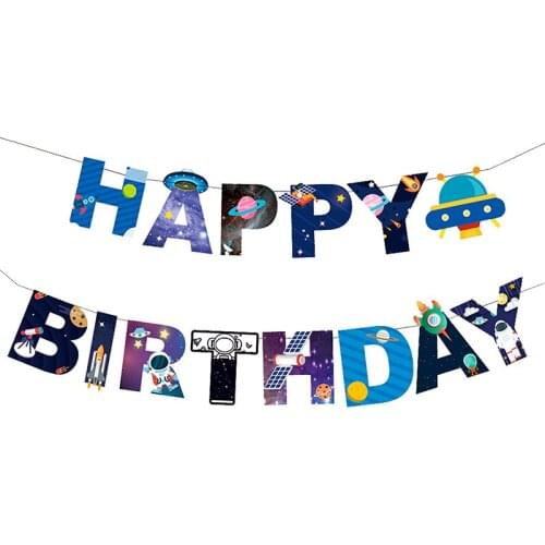 Planet Themed Party Solar System Outer Space Themed Birthday Party Decoration Paper Plate Cups Napkin Banner Whirls For Kids