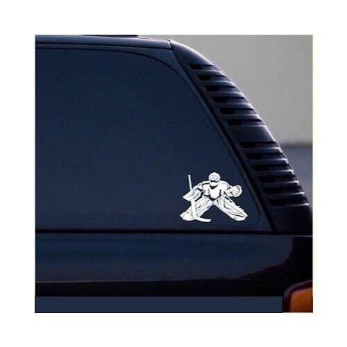 Q04--- Ice Hockey Goalie Warrior Swagger sticker for Apple Macbook Pro Air Retina Vinyl Notebook reflective car decal sticker