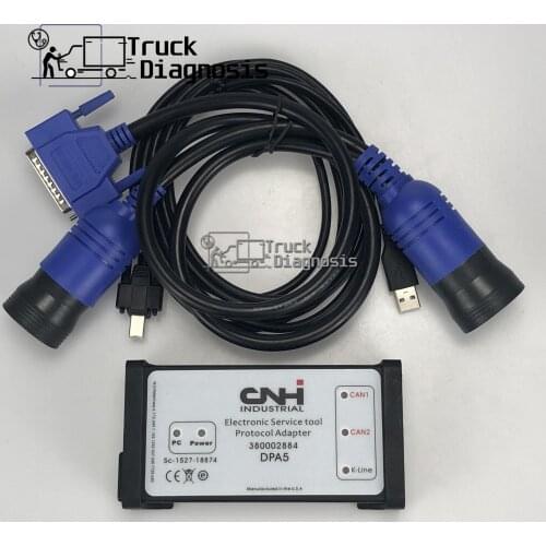 Case Agricultural Construction diagnostic scanner New Holland cnh est Electronic Service Tool CNH DPA5 kit diagnostic tool