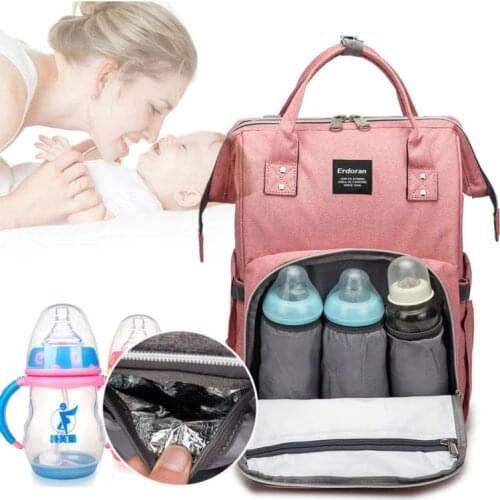 Baby Diaper Bag Backpack Multifunction Large Capacity Newborn Waterproof Nappy Nursing Bags Maternal Women Hospital Care Package