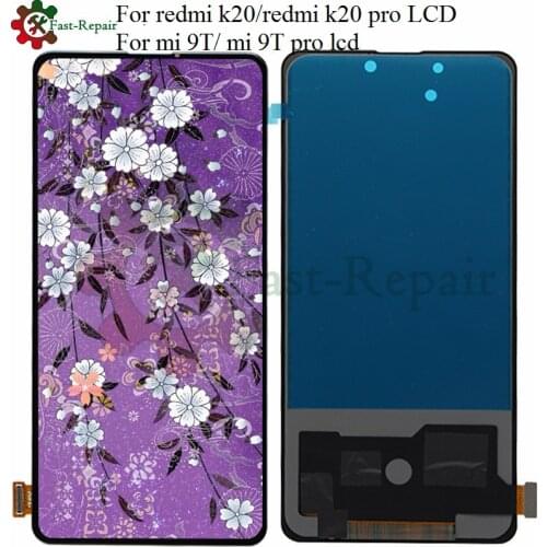 TFT For xiaomi mi 9t lcd Display Touch Screen Digitizer For mi 9t pro lcd Replace For xiaomi redmi K20 Pro K20 lcd For mi 9t lcd