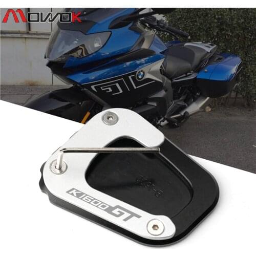 CNC Foot Side Stand Extension Pad for BMW K1600GT K1600GTL K 1600 GT GTL 2017-2020 2019 Kickstand Plate Enlarge