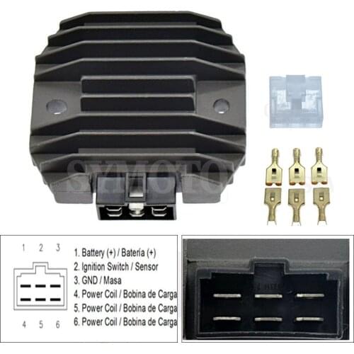Motorcycle Voltage Regulator Rectifier For Kawasaki ZL600 Eliminator ZX-6 Ninja ZX600 ZX6 ZX6R 600R ZZR600 VN750 VN1500 ZR750