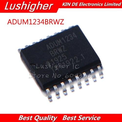 2pcs ADUM1234BRWZ ADUM1234 ADUM1234BRW SOP16