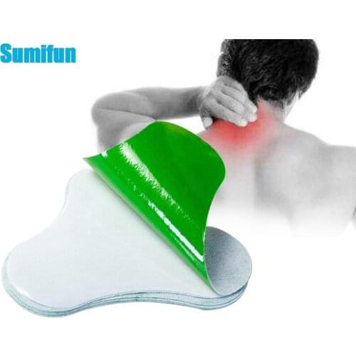 Sumifun 6Pcs Cervical Pain Relief Patch Chinese Medical Plaster Joint Body Wormwood Arthritis Pain Removal Killer Sticker D3272