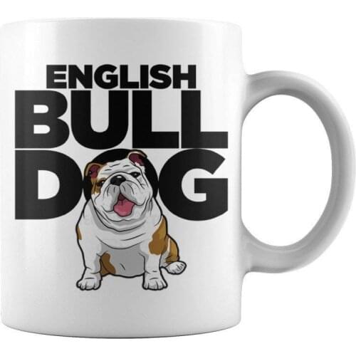 English Bulldog Mug 11 Oz Funny Coffee Mug