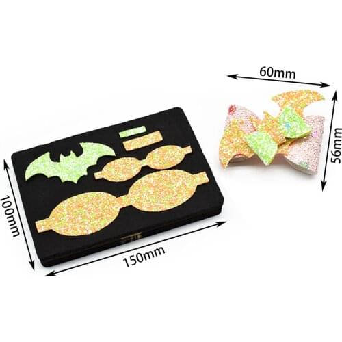 Woody Die-cutting Moulds Bat Bow Diy Clipping Decorative Supplies Moulds Templates Suitable For Sizzix Bulky Machines