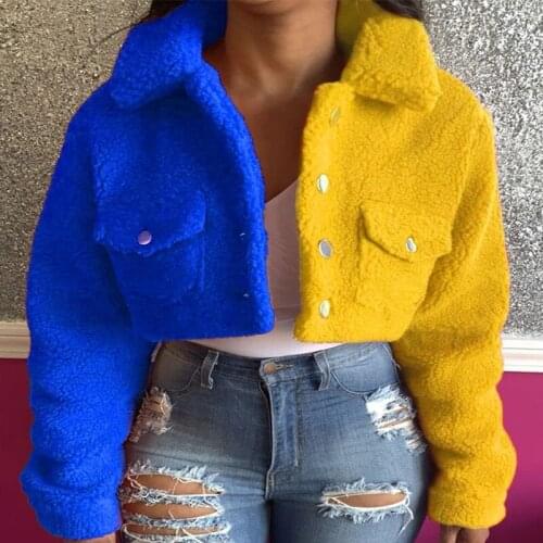 Giyu Womens Blue Coats