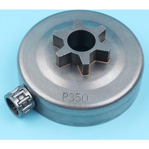 3/8"-6T Spur Clutch Drum Needle Bearing Kit For Partner 350 351 Chainsaw Engine Replacement Parts
