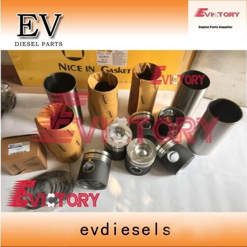 EV D2366 DE12T DE12TI DE12 DE12TIS water pump oil pump connecting rod piston liner kit gasket bearing