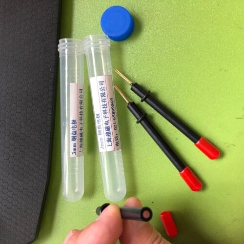 2mm Copper Disk Electrode 3mm Copper Disk Electrode 4mm, 5mm 6mm Electrochemical Workstation Copper Electrode