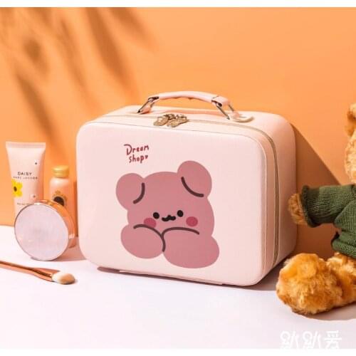 Outdoor Multifunction travel Cosmetic Bag Women Toiletries Organizer Waterproof Female Storage Make up Cases Ins Storage Boxes