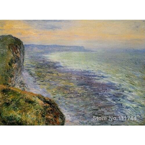 Seascape near Fecamp Claude Monet paintings Home Decor Hand painted classic art reproduction