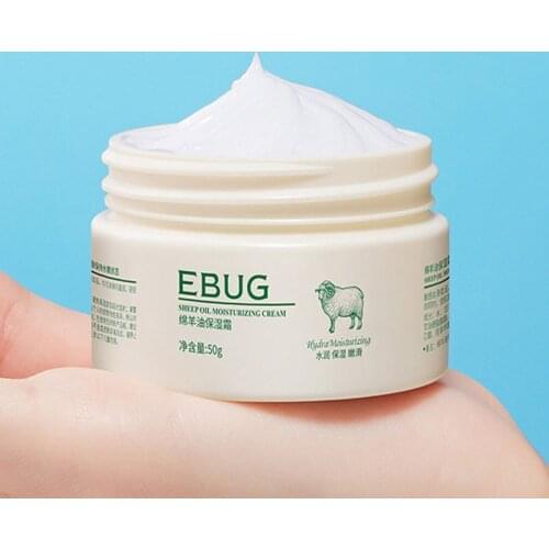 LAIKOU Sheep Oil Face Cream Moisturizing Cream Anti Aging Anti Wrinkle Whitening Day Cream Face Skin Care Serum Bio Oil 50g
