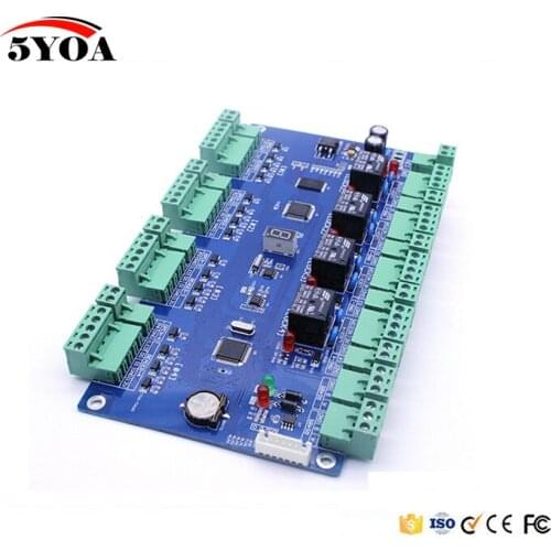 RS232 RS485 RFID Access Control System Door Access Panel Interface Gate Access Controller for Four Door