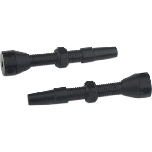 2PCS Vacuum Tire Valve Tubeless Air Valve For Road Bike Aluminum Alloy Cap For The Air Nozzle Of The Backflow Method