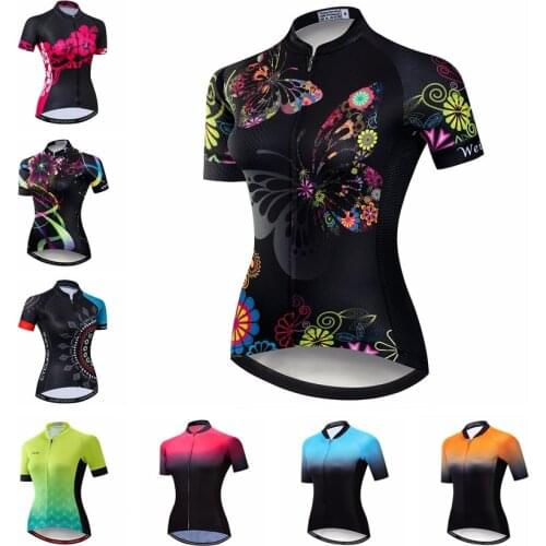 Weimostar 2021 Womens Cycling Jersey Ropa Ciclismo MTB Clothing Maillot Wear Racing Bicycle Clothes Cycling Clothing Bike Shirt