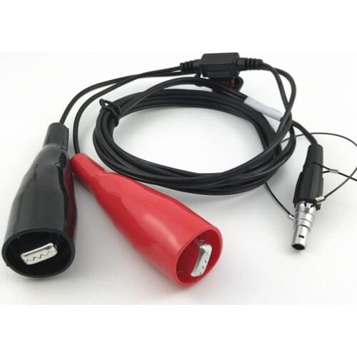 1.8M 7pin High quality Brand New trimble Power Cable for Trimble 4700 4800 5700 5800 R8 R7 R6 GPS wire to Alligator clips