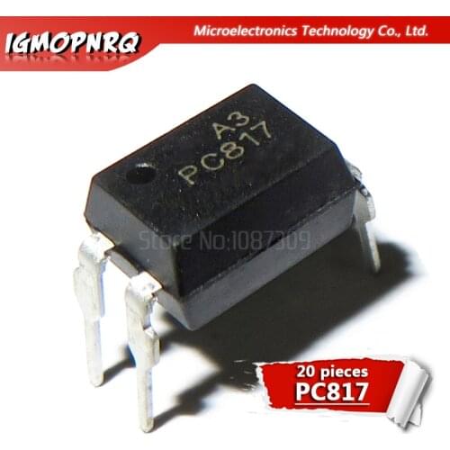 20PCS PC817B DIP4 PC817-B DIP PC817 B new and original IC