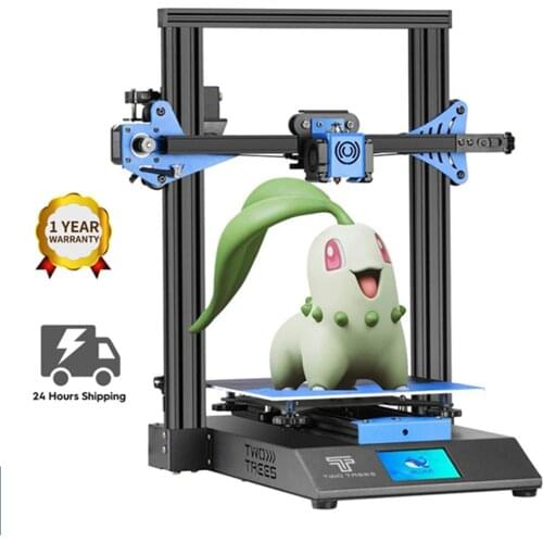 Twotrees 3D printer Bluer V2 With Silent Driver TMC2225 High Precision Prusa i3 Printing Large Size TFT Color Touch Screen