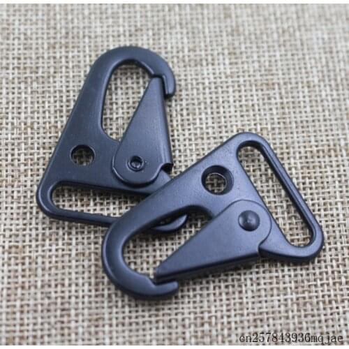 500pcs 1" 25mm Webbing Strap Buckles Sling Clips Hook Spring Gate Snap