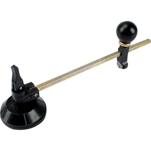 40cmCircle Glass Cutter 6Wheel Compasses Circular Cutting With Suction Cup Circle Professional Cutting Tools Glass Bottle Cutter