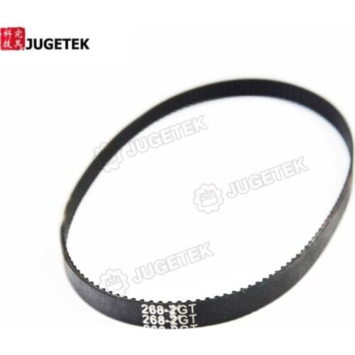 Free Shipping GT2 Timing Belt Closed-loop Endless 6mm width 268mm length 134 teeth Cheaper Good Quality 2GT Belt