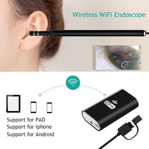 New Wireless Ear Cleaning Earpick Endoscope Lens Earwax Clean Tool Ear Nose Borescope Inspection Ear Spoon Health Care Otoscope