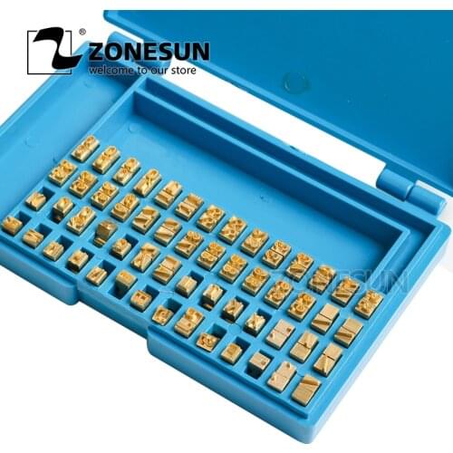 MY380 Alphabet letter fonts of ribbon printer heat stamping head ribbon hot stamping spare part expiration code printing machine