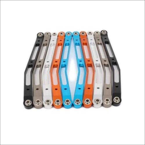 2PCS Aluminum Rear Upper Chassis Linkage Link Set For 1/10 Axial Yeti Rock Racer AX90026 Buggy Crawler Upgraded Hop-Up Parts