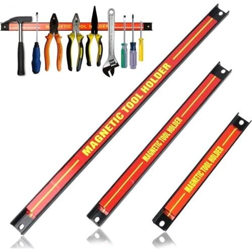 Magnetic Tool Holder Tool Strip Strong Magnetic Suction Strip Hardware Tool Knife Adsorption Storage Magnetic Strip