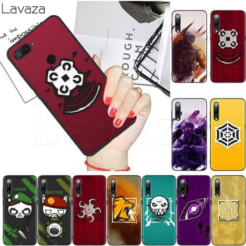 Lavaza cartoon Rainbow Six Siege Soft Case for Xiaomi MI MAX 2S 3 6 8 9T CC9E SE A1 A2 A3 F1 Note 10 Pro Lite