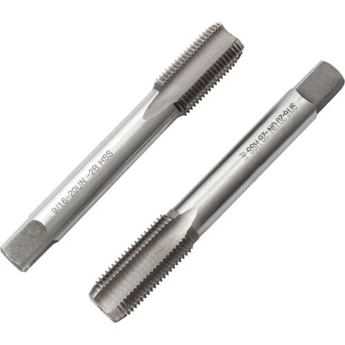 MTB Bicycle Pedal Crank Tap Steel Thread Taps Left and Right Hand Set