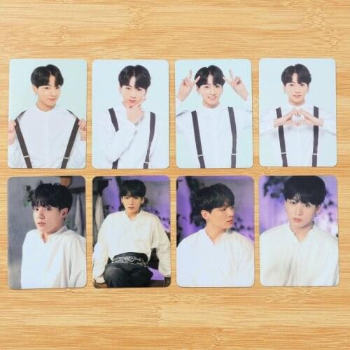 South Korean Groups Kpop Bangtan Boys Poster Lomo Card HD Photocard Love your Self FESTA Album Same Paragraph 5TH MUSTER SUGA V
