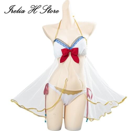 Princess Connect! Re:Dive Pecorine Cosplay Costume Pecorine swimsuit swimwear sexy lingeries